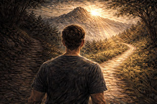 ενα ανθρωπος διαλέξει ποιο μονοπάτι θα περπατησει στην ζωή