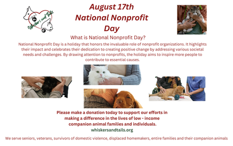 August 17th National Nonprofit Day