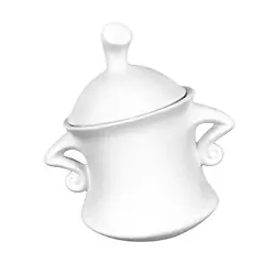 Dies ist ein Foto von einer tanzenden Dose aus Keramik. Die Rohkeramik kann bei uns im Keramikcafe von Hand bemalt werden und wird danach im Ofen gebrannt.