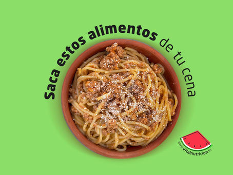 Saca estos alimentos de tu cena