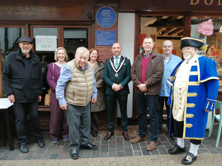 A Double Tribute on French Row: Albert Moody Honoured and the Christopher Inn's Story Retold