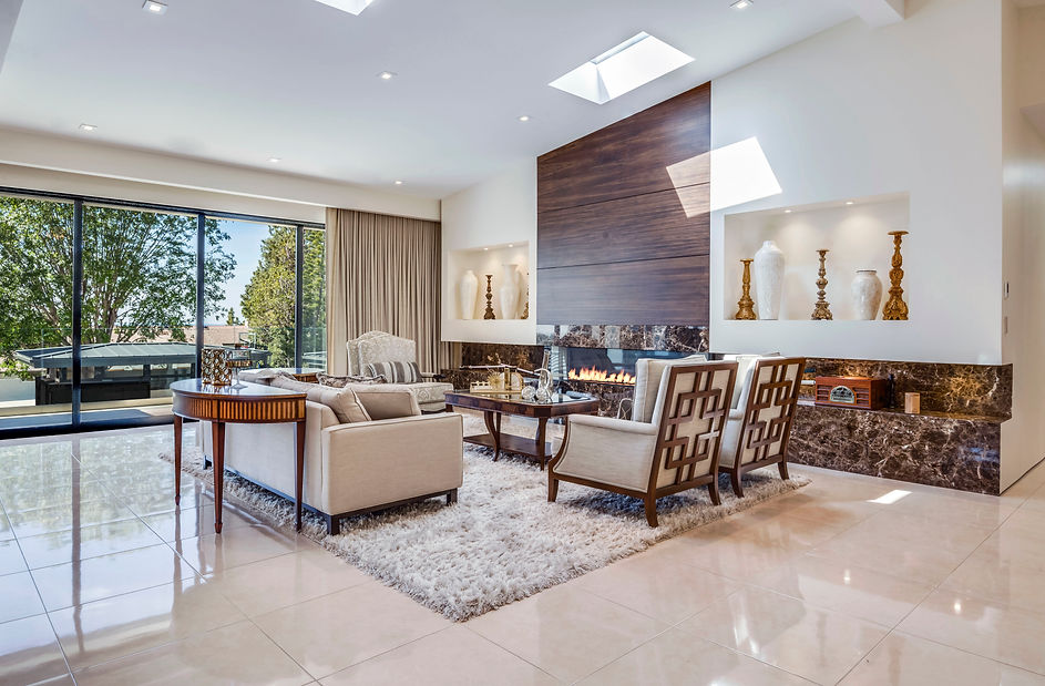 An interior view of a Palos Verdes Estates residence