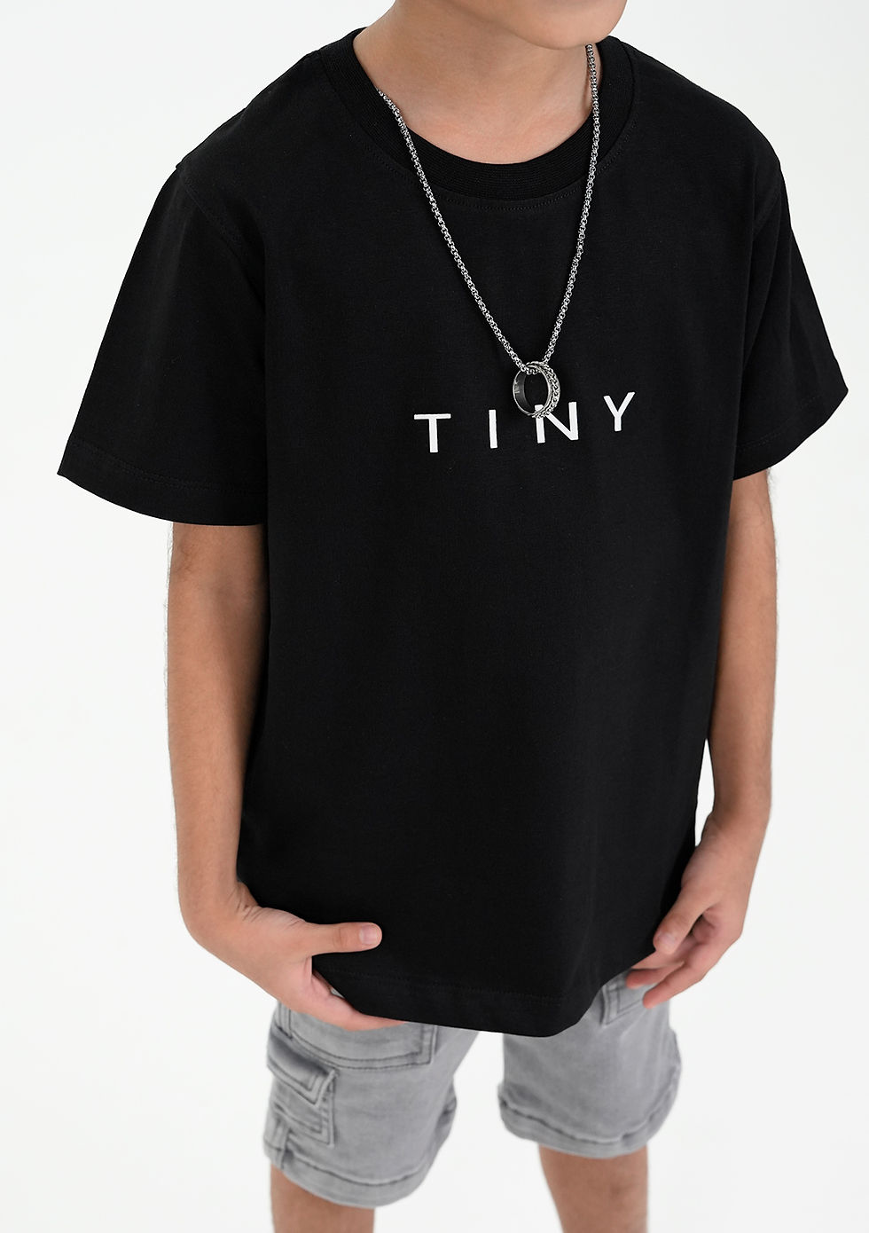 Thumbnail: The Bold Back Graphic Tee - Black Edition - Black T-shirt