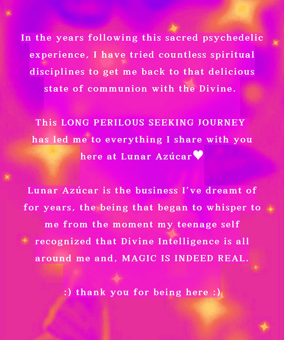 note: I first called MSA Lunar Azúcar :)