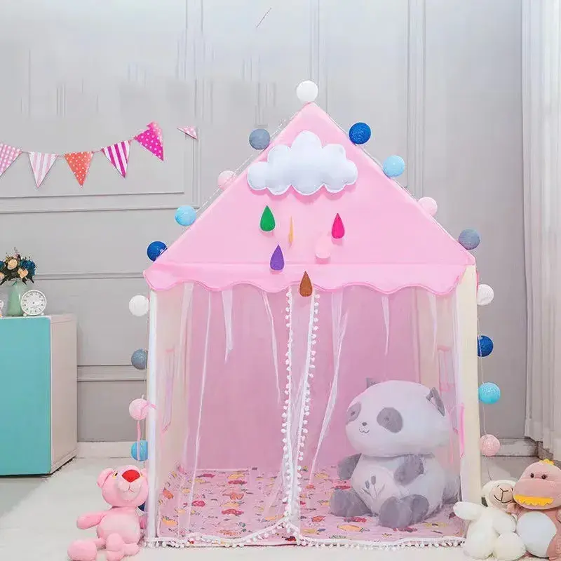 Thumbnail: Princess Castle Play Tent for Kids