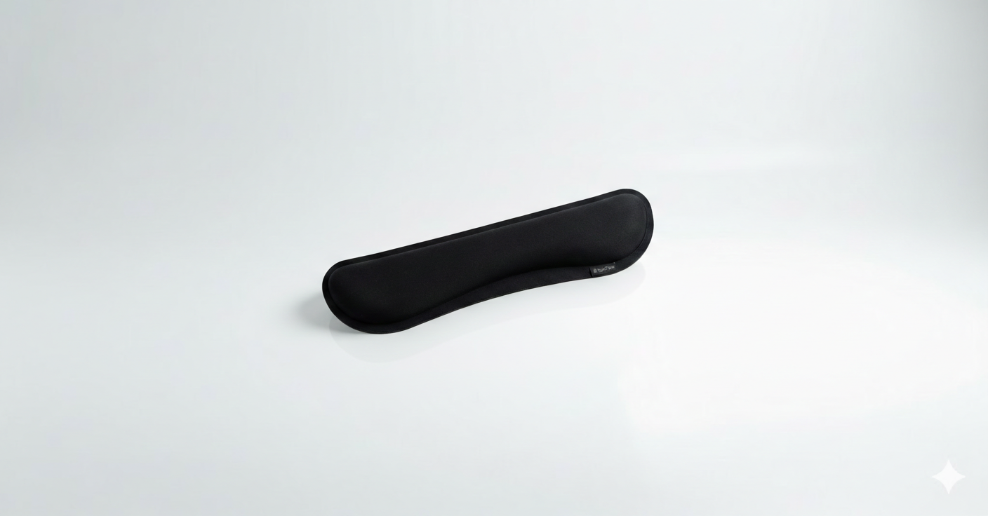 Ergonomiczna podkładka dostawiana do klawiatury