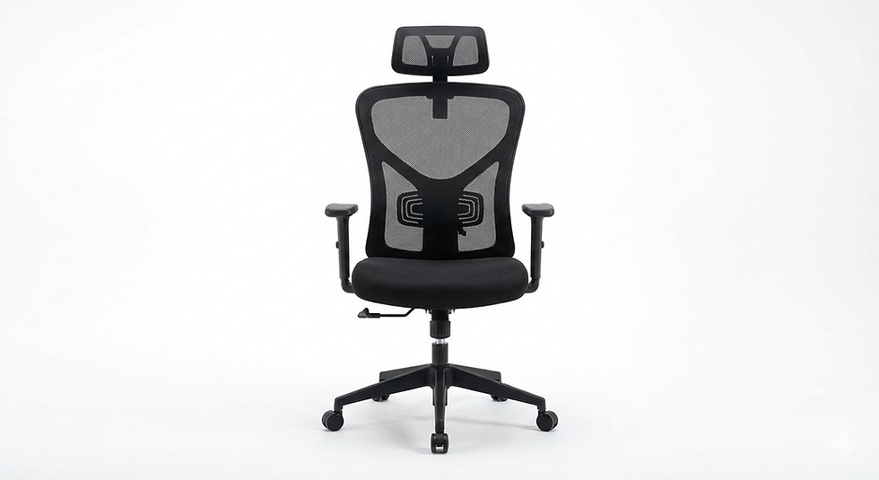 ErgoChair Pro ergonomiczny fotel biurowy z regulacją wysokości