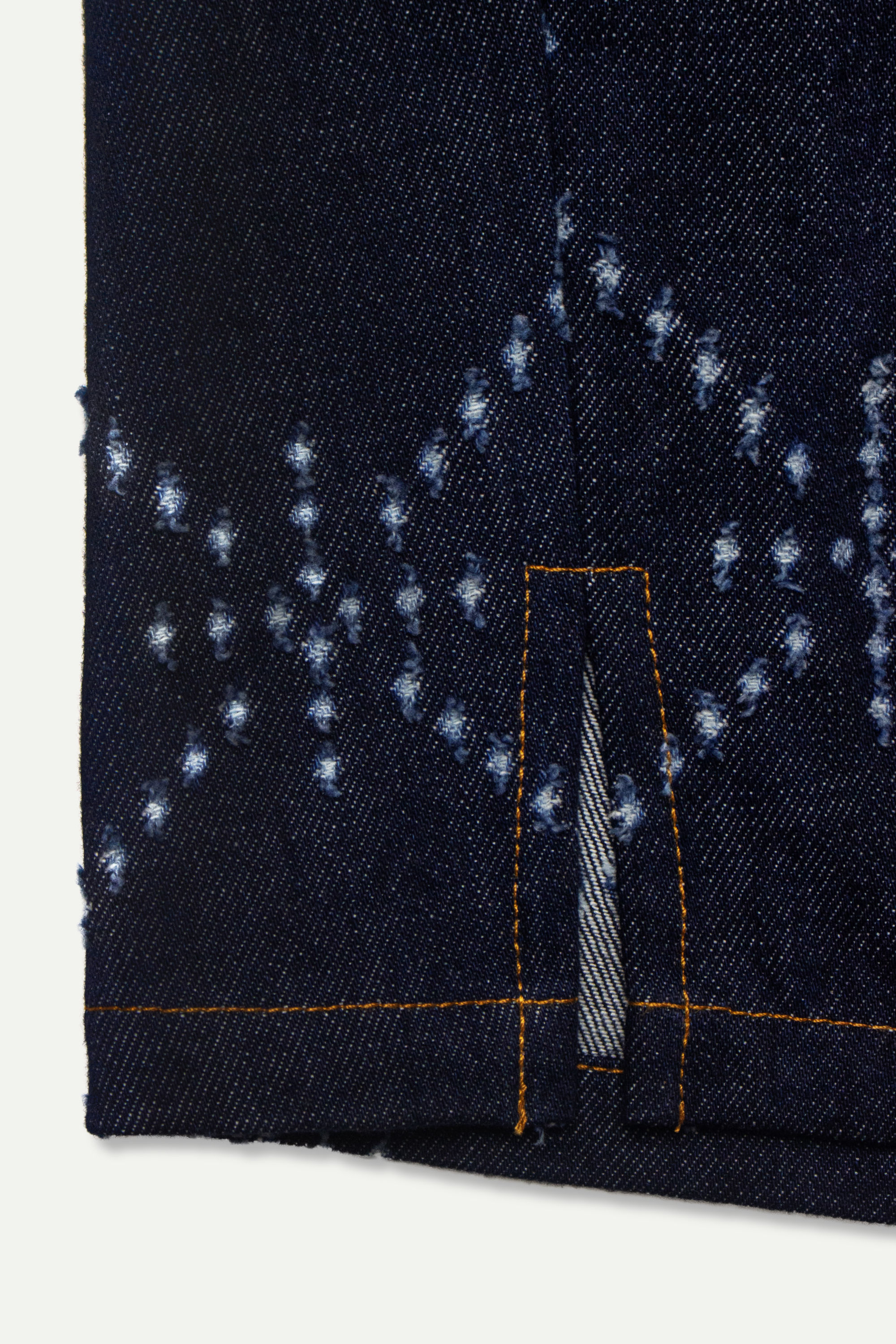 Art of Mending Blue Denim Shirt