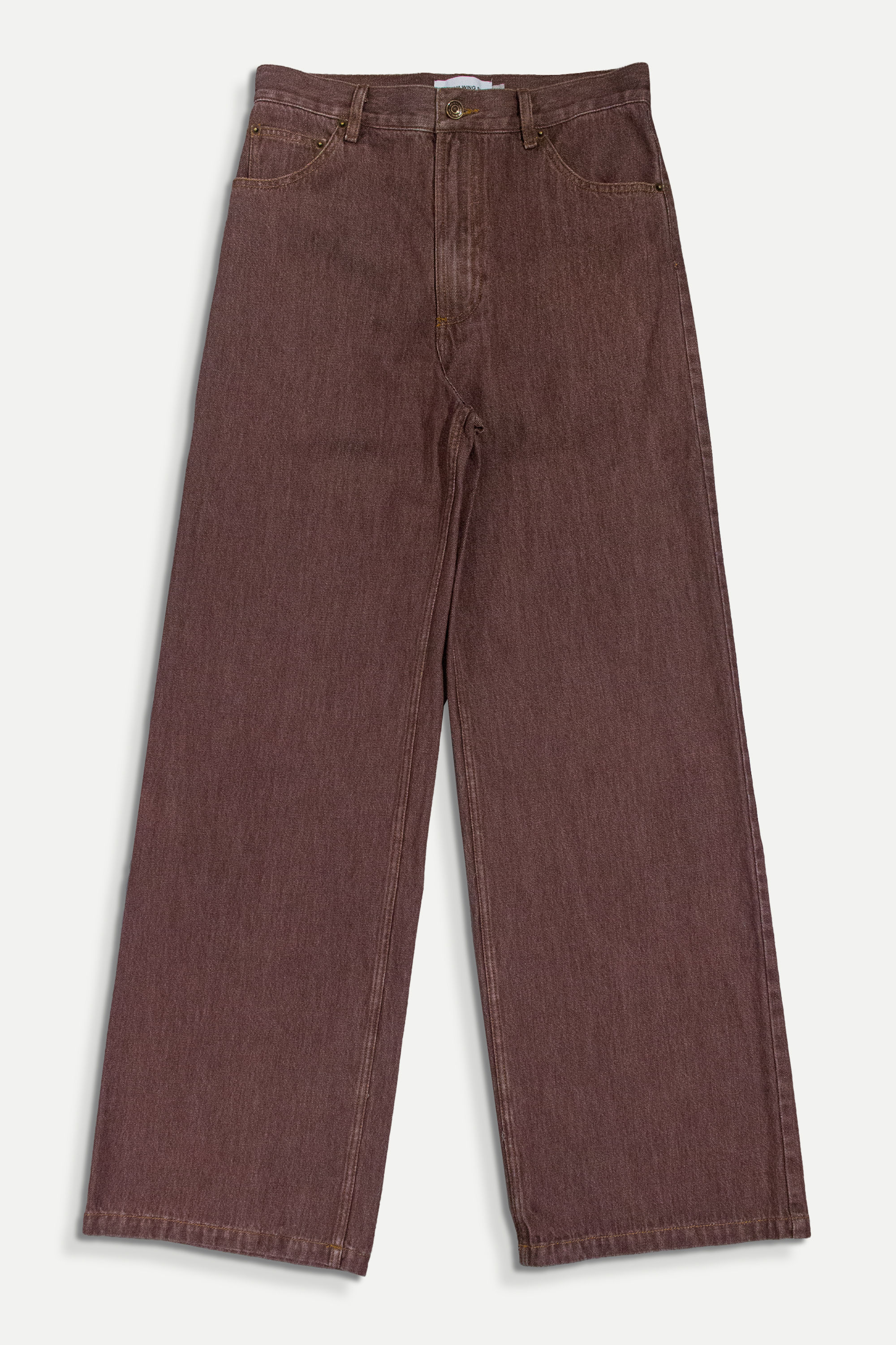 Dark Brown Denim Jeans