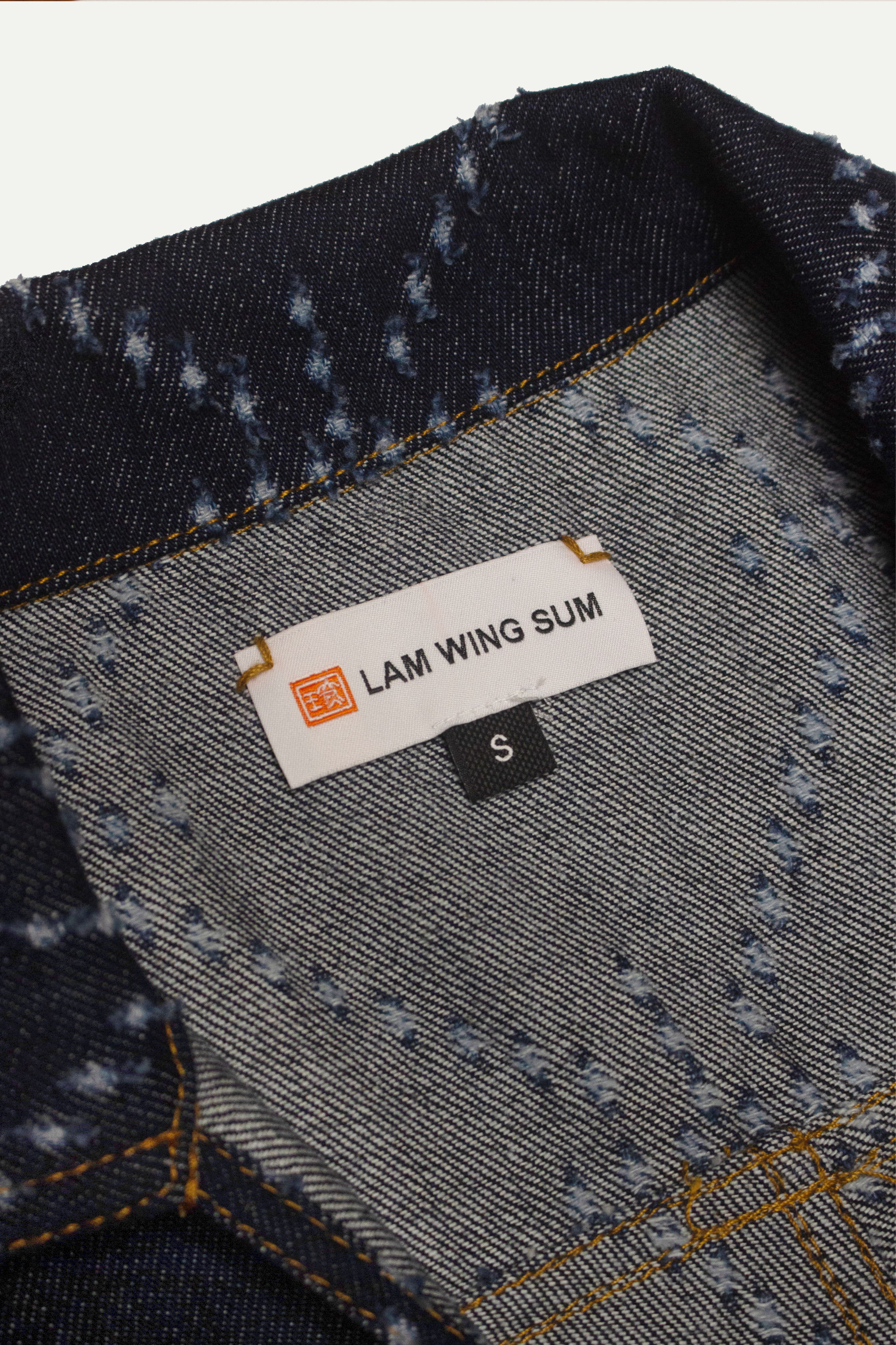 Art of Mending Blue Denim Shirt