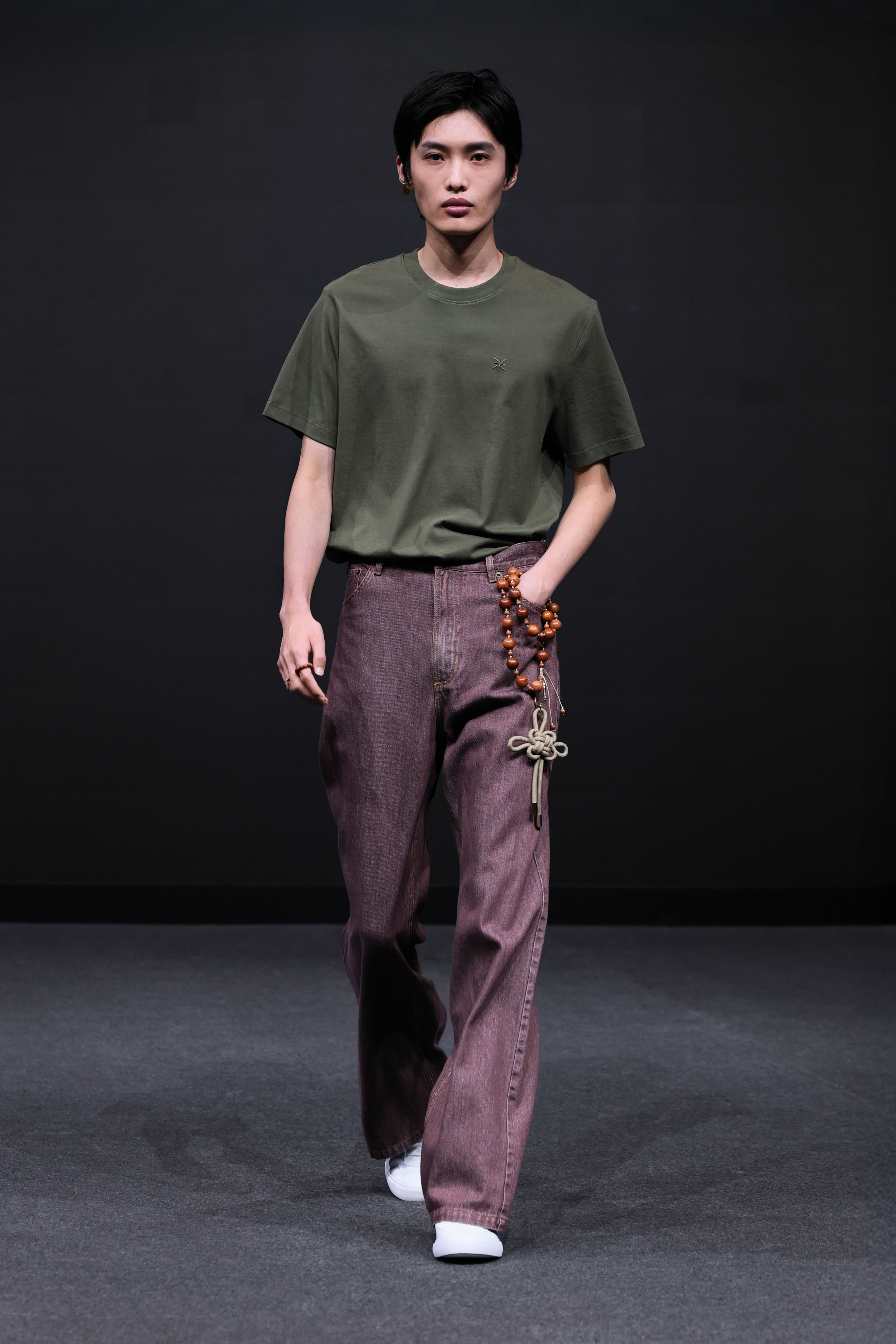 Dark Brown Denim Jeans