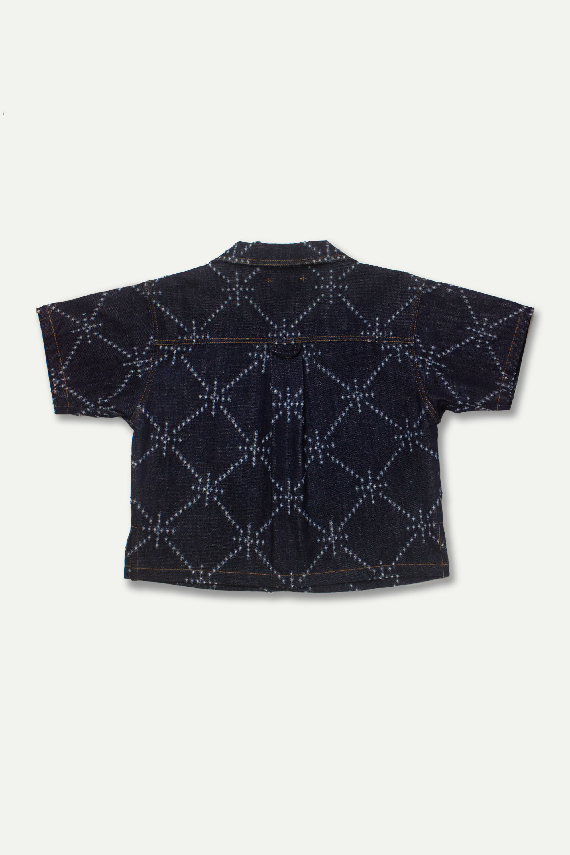 Art of Mending Blue Denim Shirt