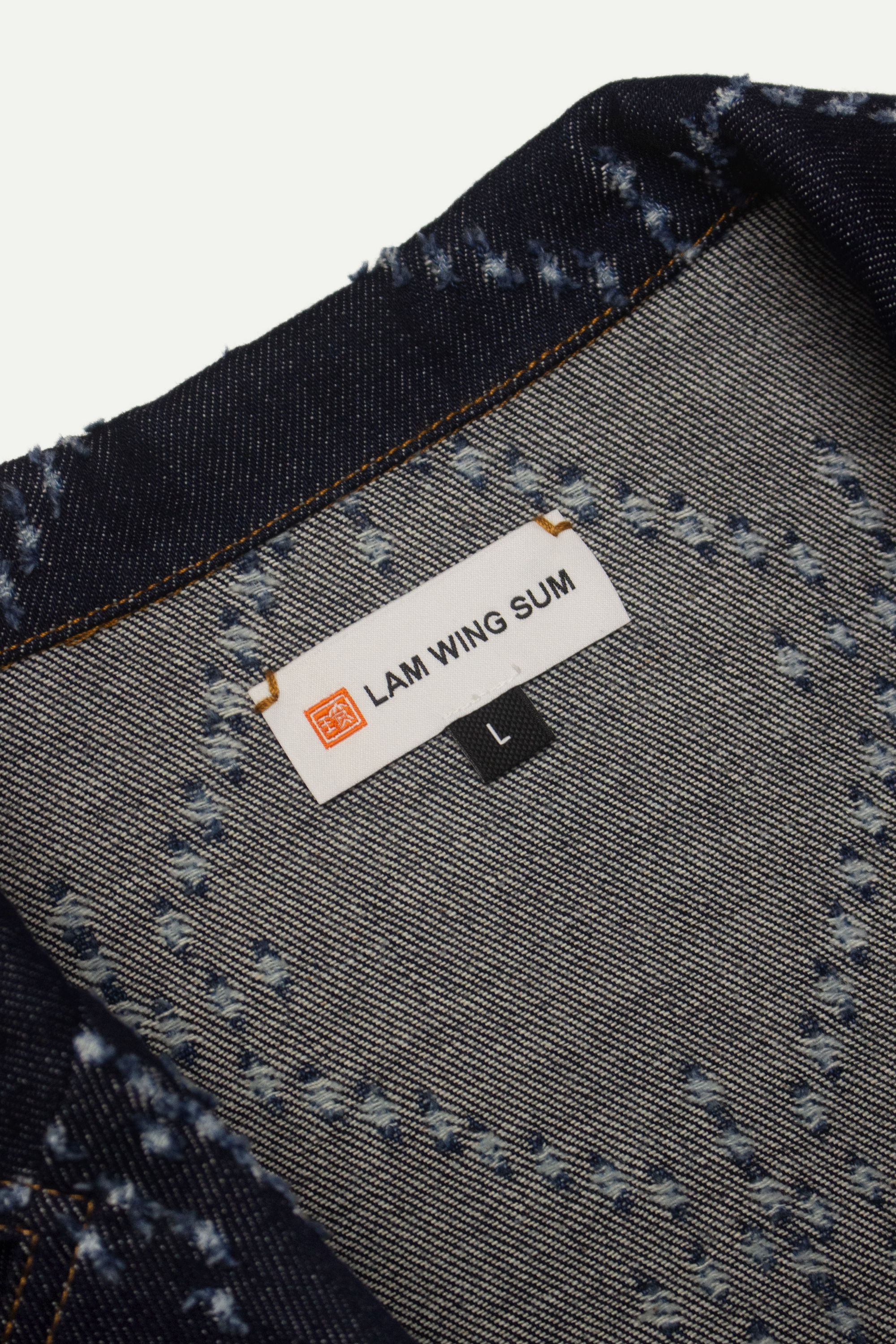 Art of Mending Blue Denim Kimono