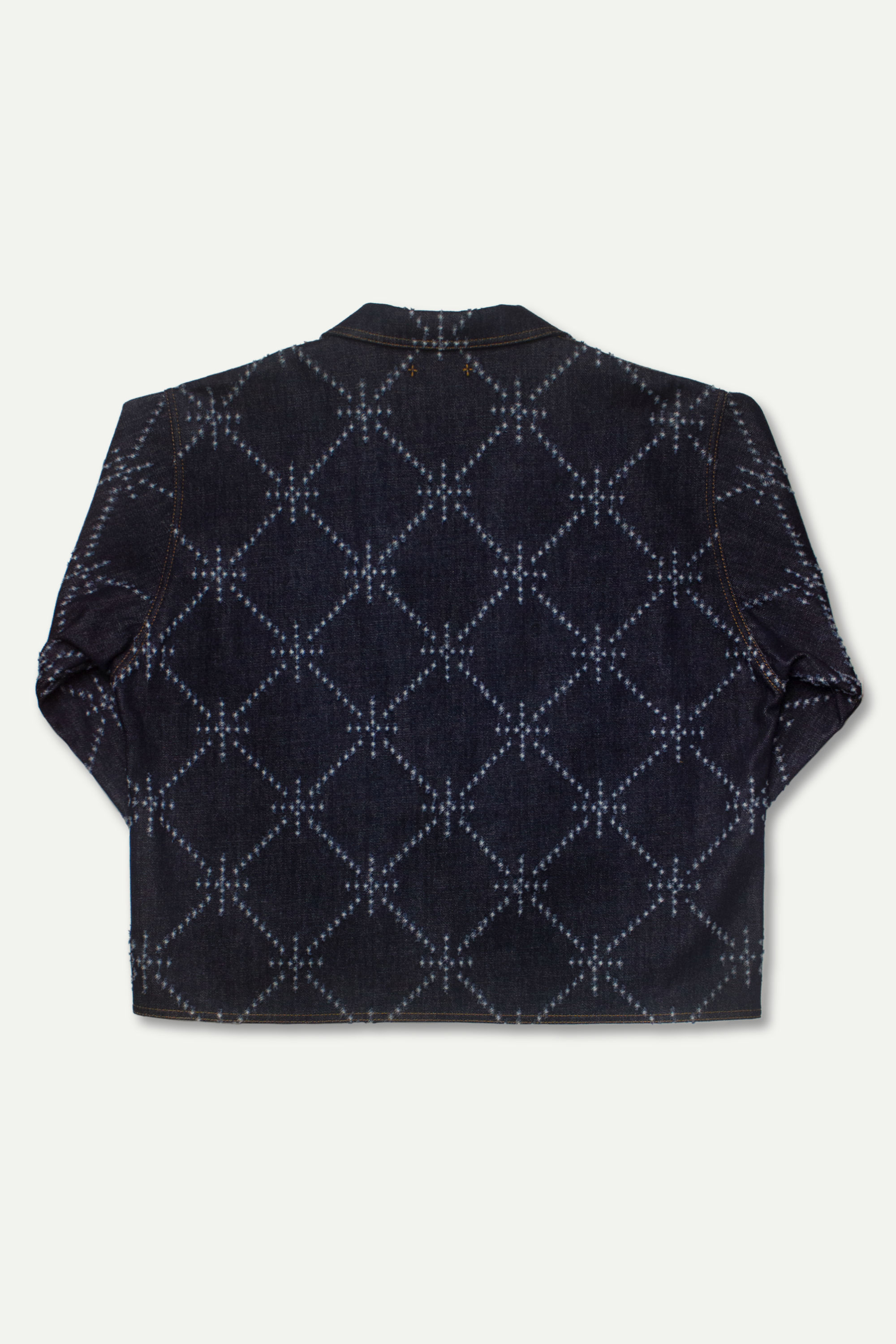 Art of Mending Blue Denim Kimono