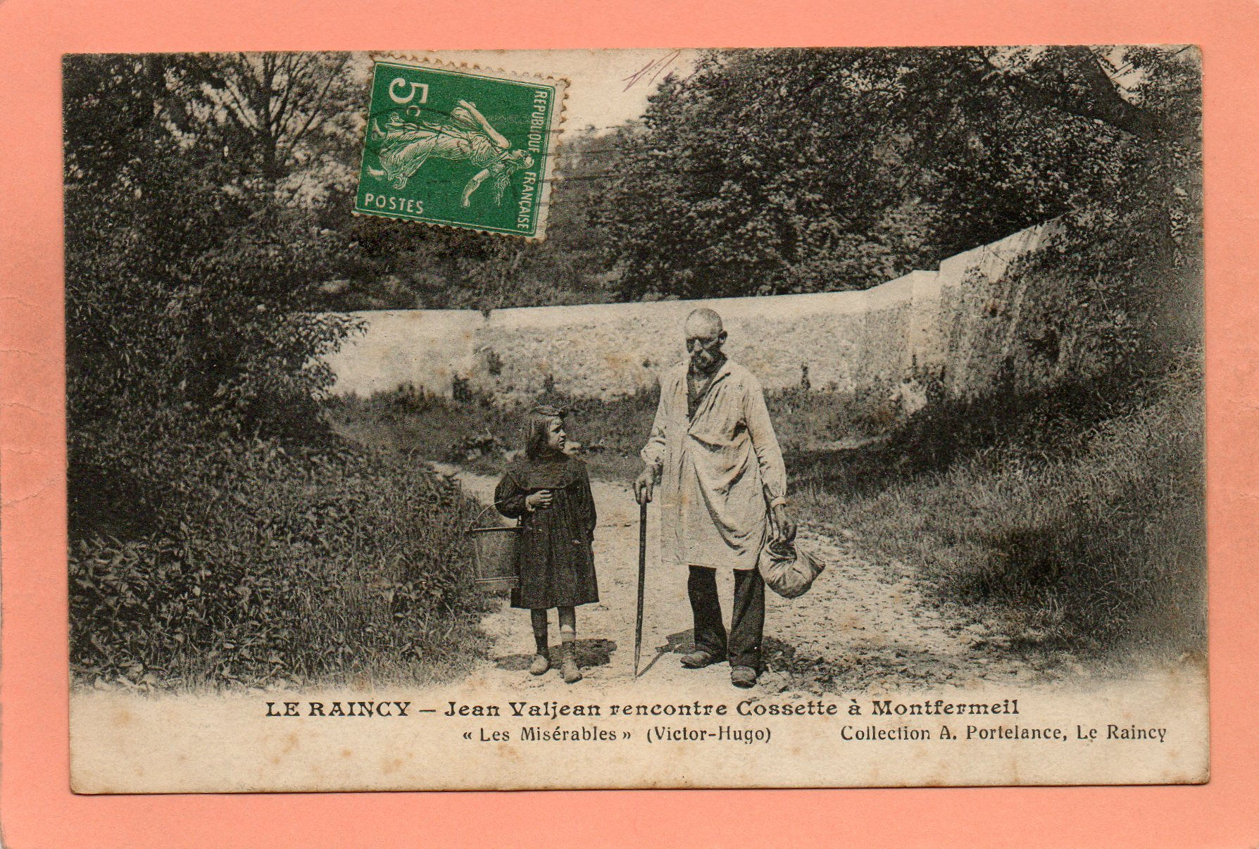 dept 93 - LE RAINCY - Jean Valjean rencontre Cossette à Montfermeil - Les Miséra