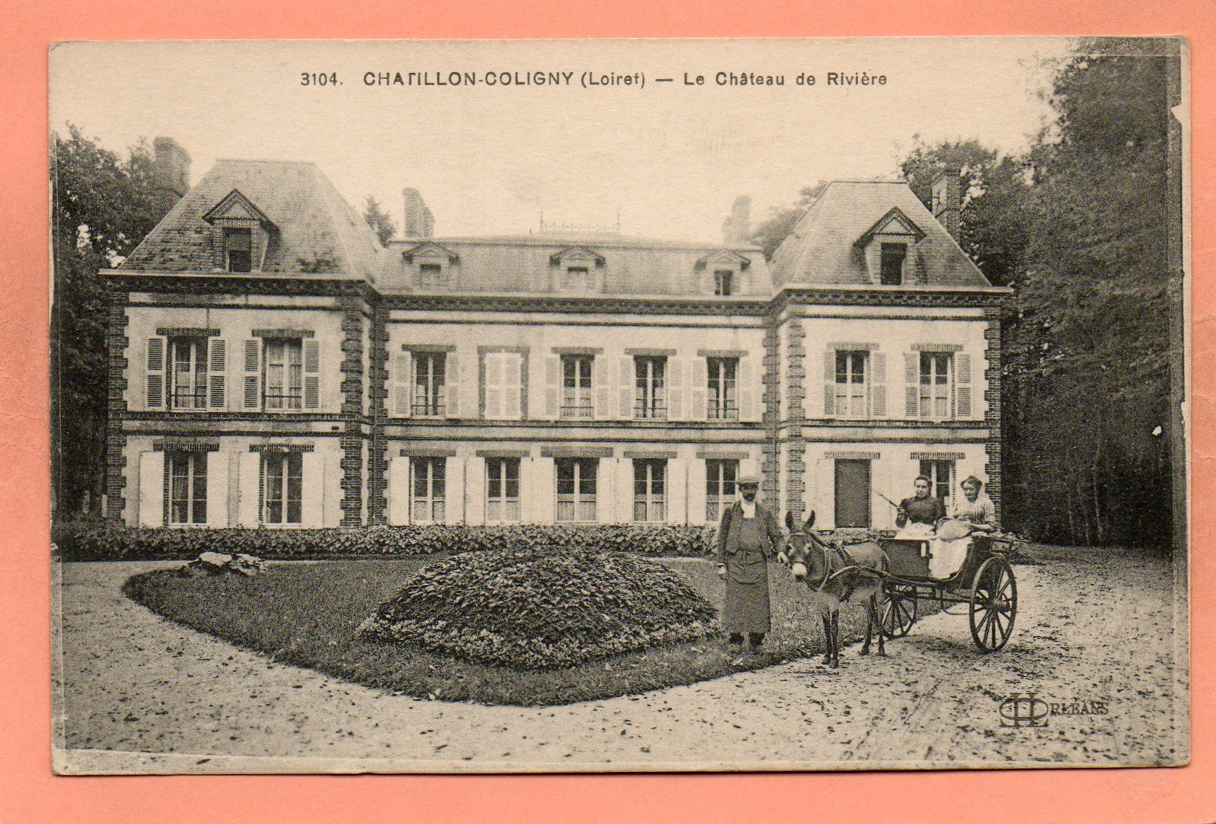 dept 45 - 3104 - CHATILLON-COLIGNY - Le Château de Rivière