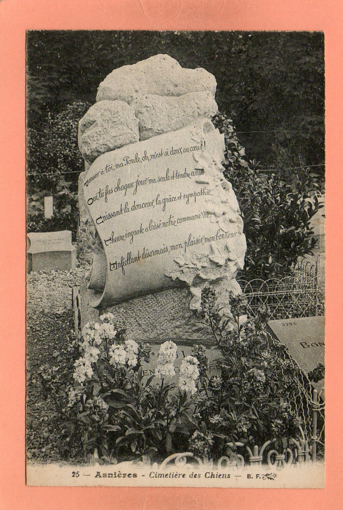 dept 92 - 25 - ASNIERES - Cimetière des Chiens