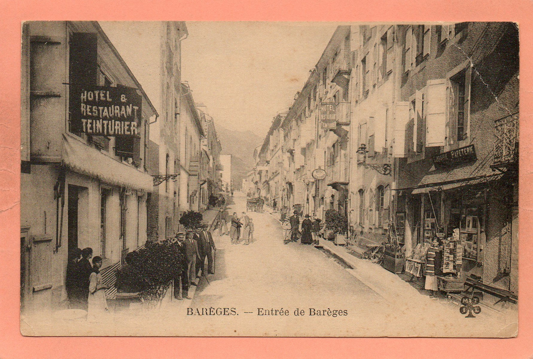 dept 65 - BAREGES - Entrée de Barèges