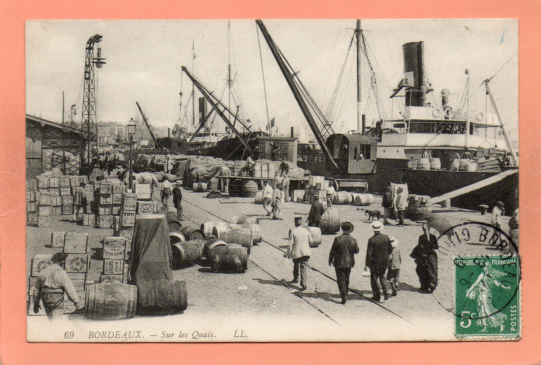 dept 33 - 69 - BORDEAUX - Sur les Quais