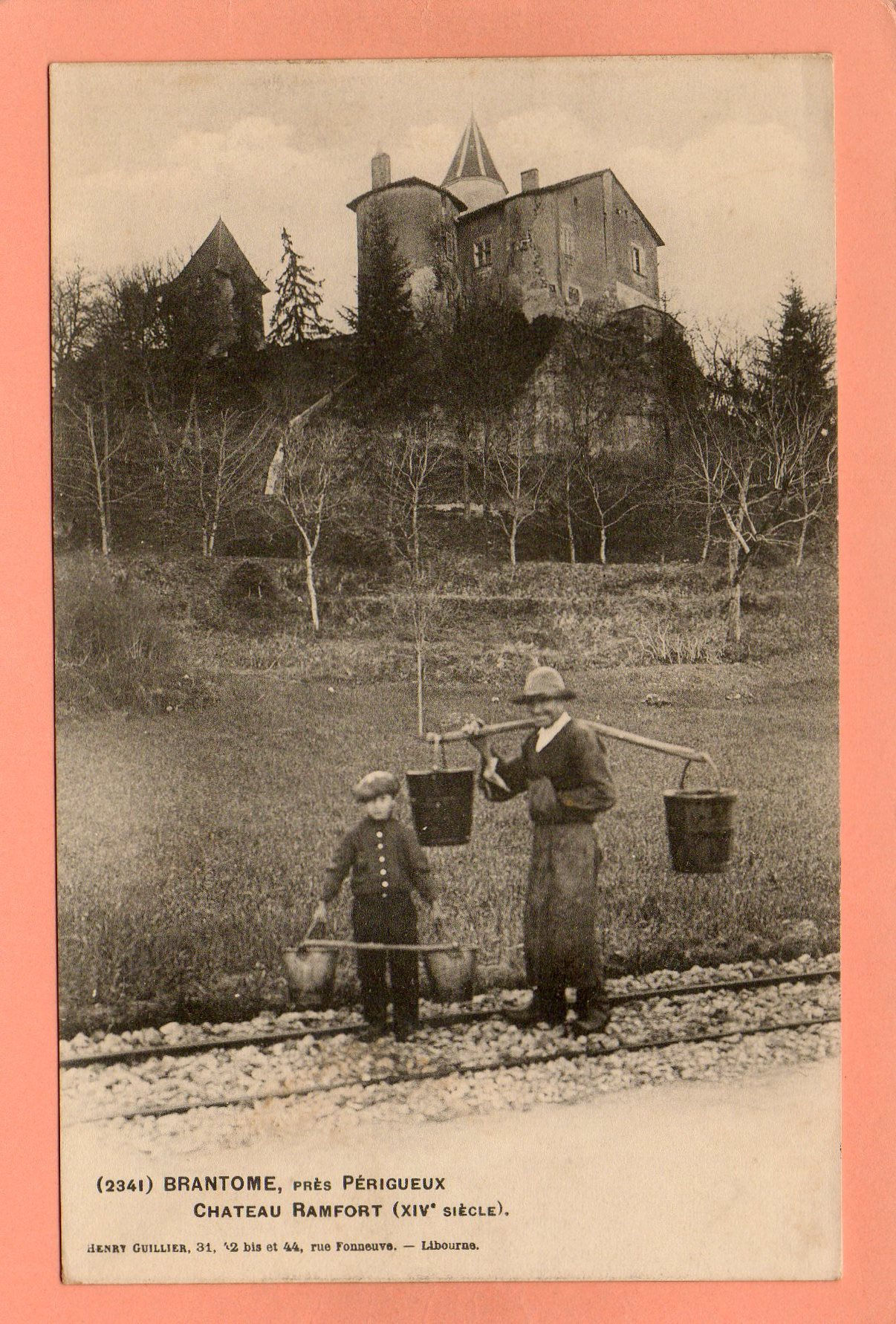 dept 24 - 2341 - BRANTOME - Château Ramfort (XIVe siècle) près de Périgueux