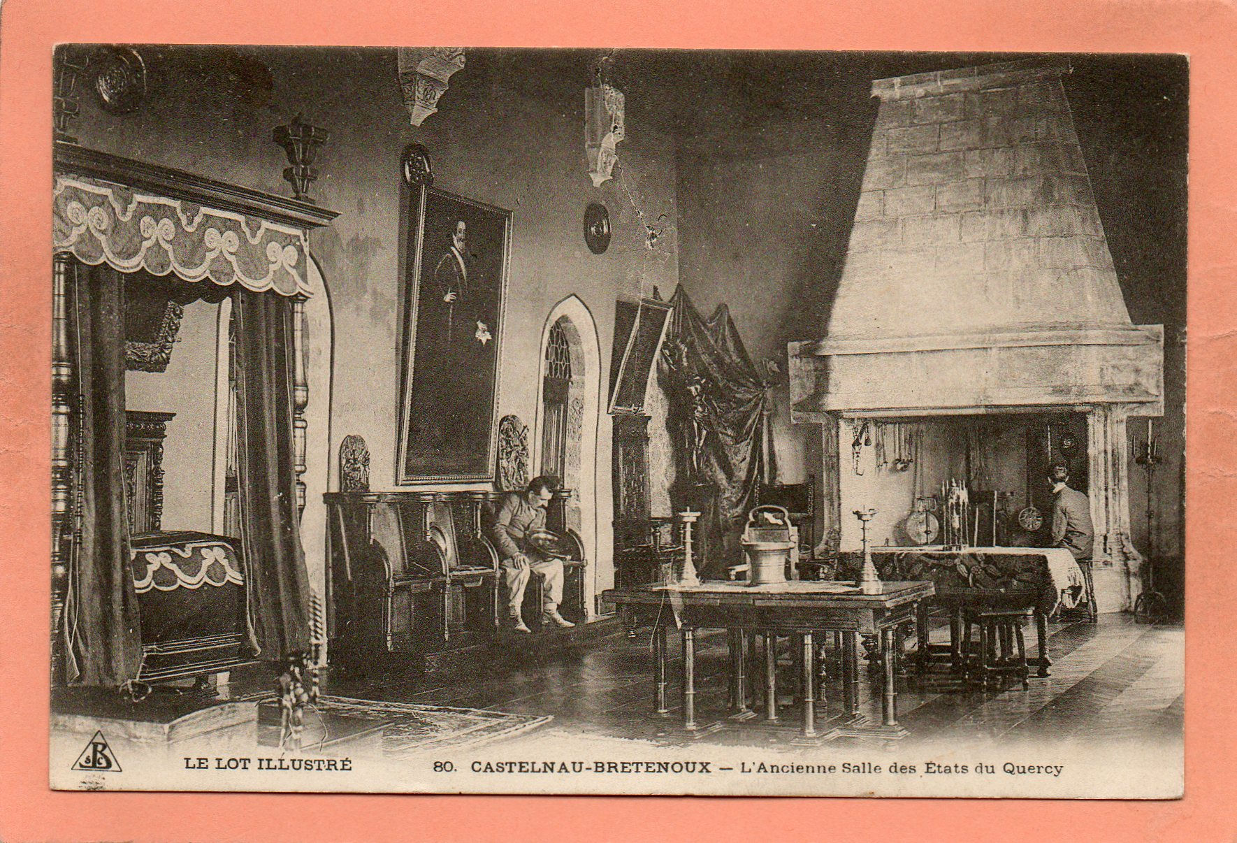 dept 46 - 80 - CASTELNAU-BRETENOUX - Le Lot Illustré - L'Ancienne Salle des Etat