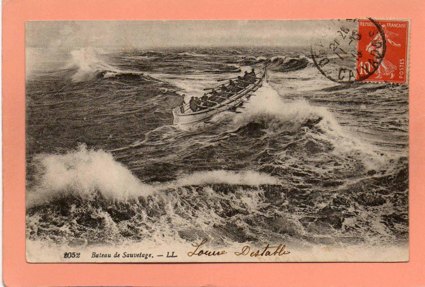 BATEAU DE SAUVETAGE - 2052 - Bateau de Sauvetage