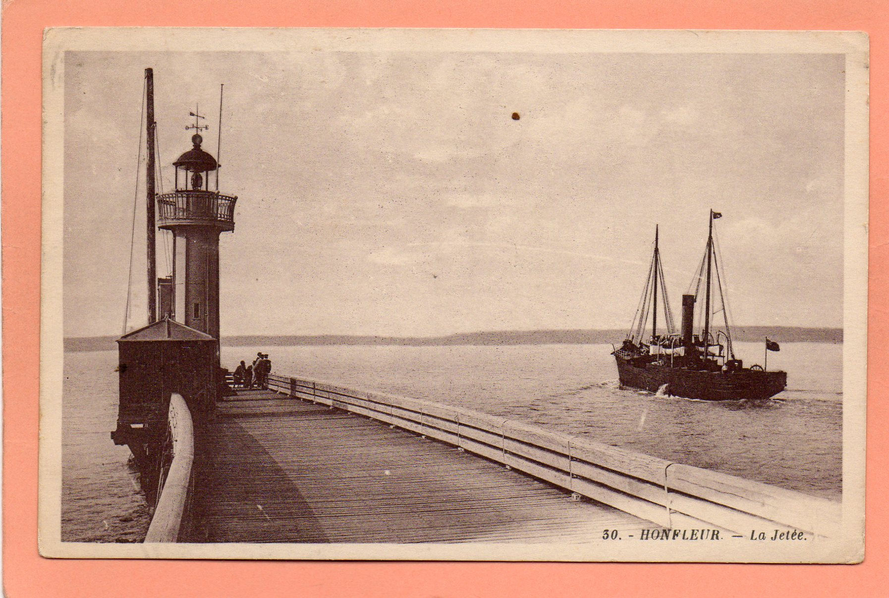 dept 14 - 30 - HONFLEUR - La Jetée