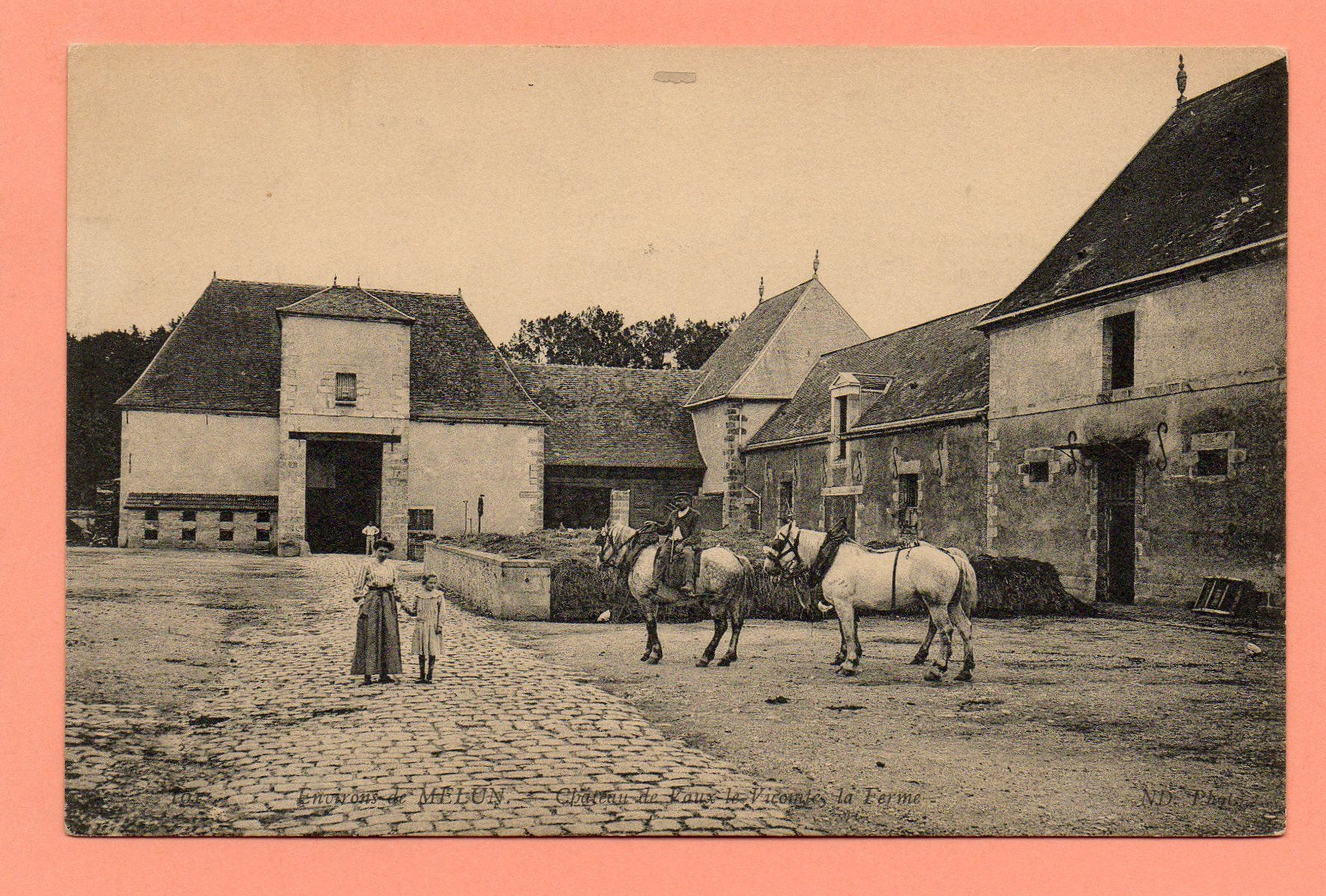 dept 77 - 101 - MELUN - Château de Vaux-le-Vicomte - La Ferme - Environs de Melu