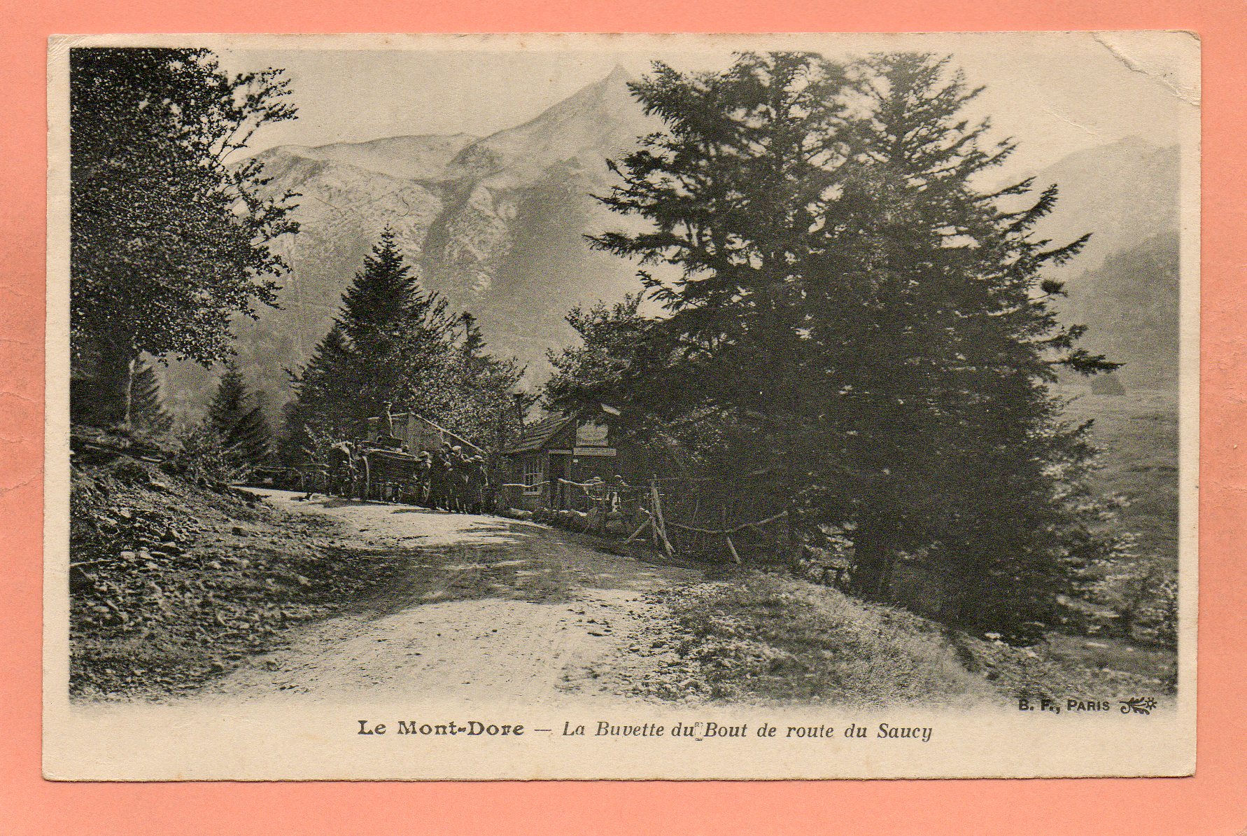 dept 63 - LE MONT-DORE - La Buvette du Bout de route du Saucy