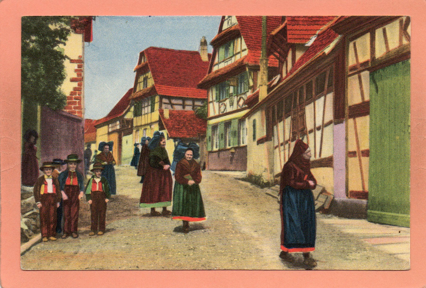 ALSACE - 16 - Retour d'Eglise