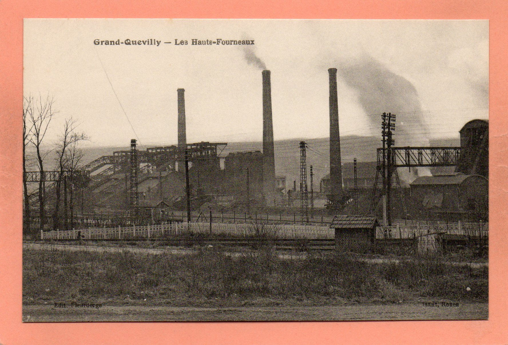 dept 76 - GRAND-QUEVILLY - Les Hauts-Fourneaux