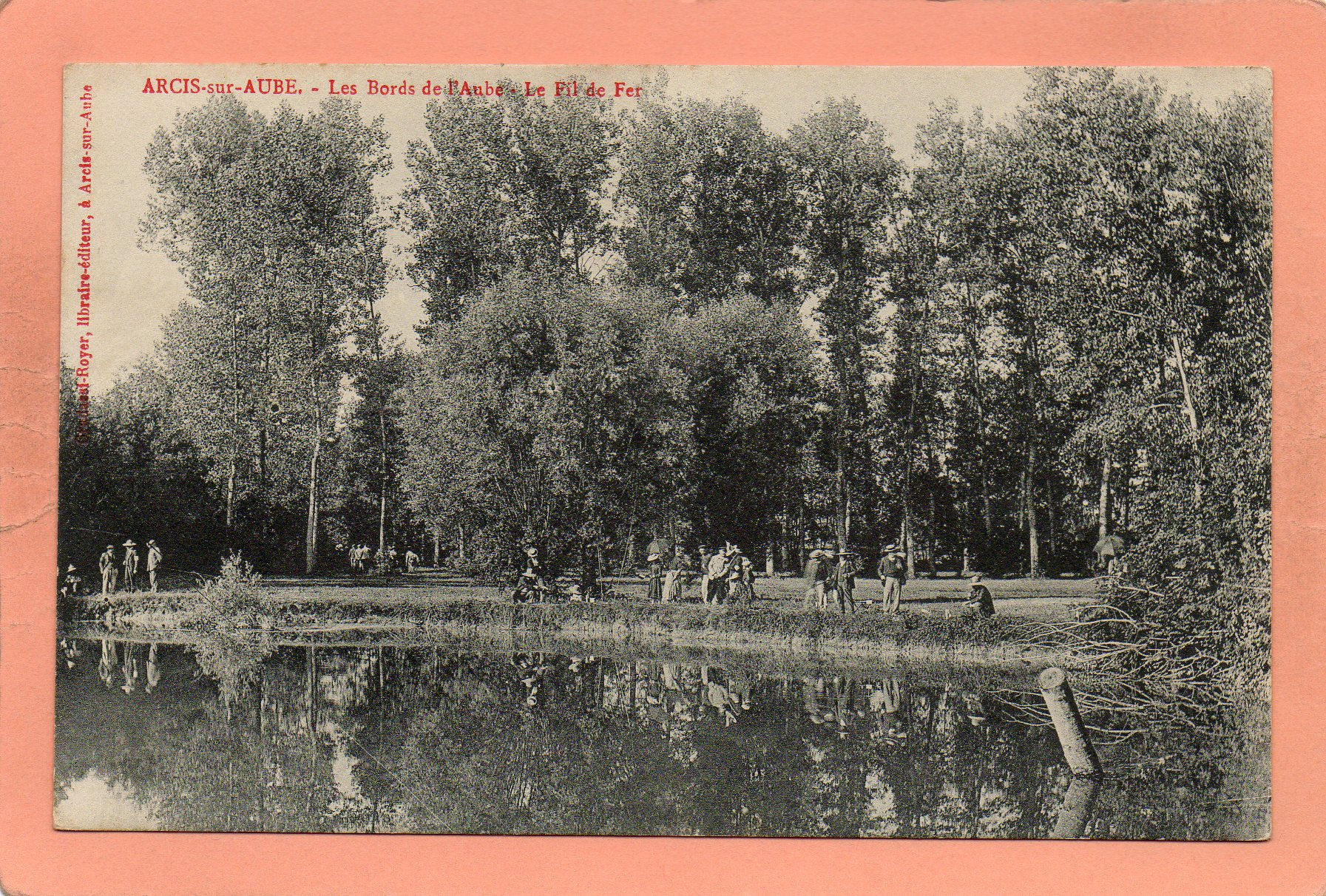 dept 10 - ARCIS-SUR-AUBE - Les Bords de l'Aube - Le Fil de Fer