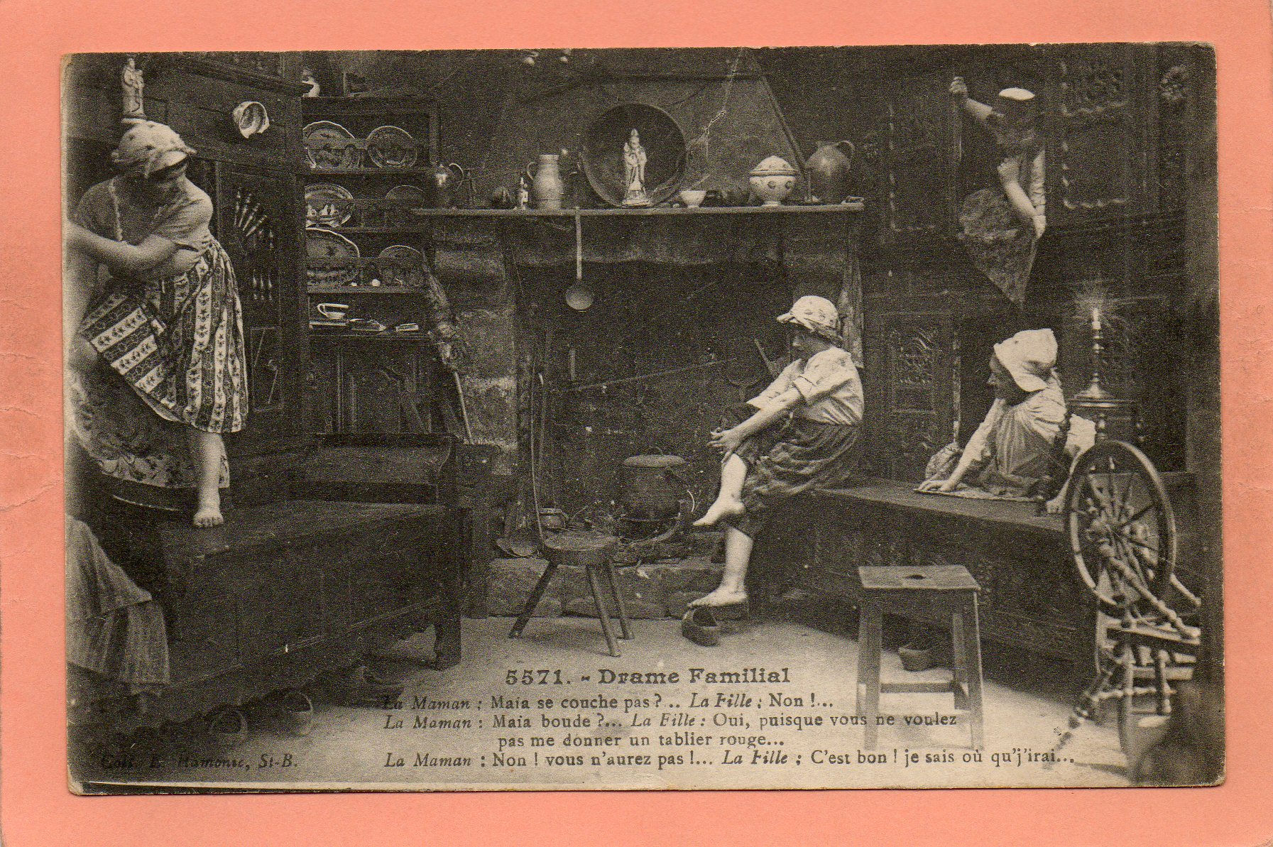 DRAME FAMILIAL - 5571 - La Maman ; Maia se couche pas ! ...