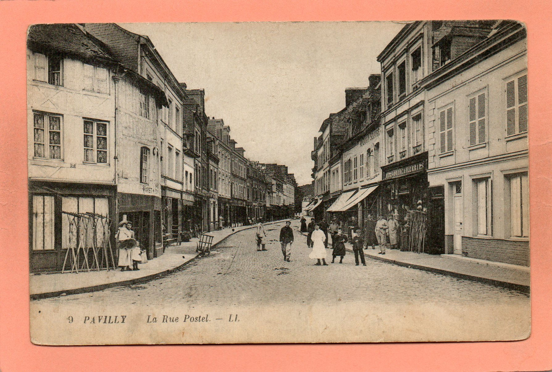dept 76 - 9 - PAVILLY - La Rue Postel