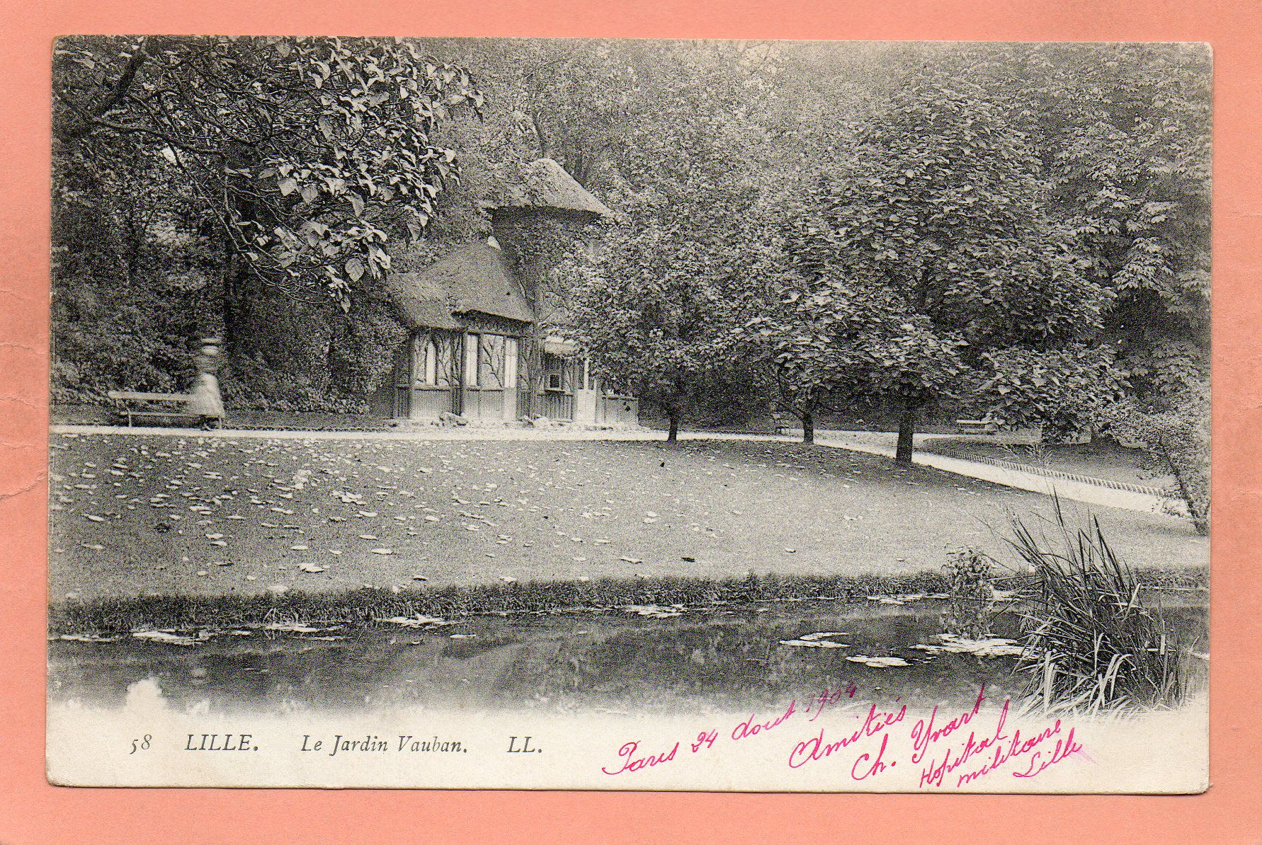 dept 59 - 58 - LILLE - Le Jardin Vauban