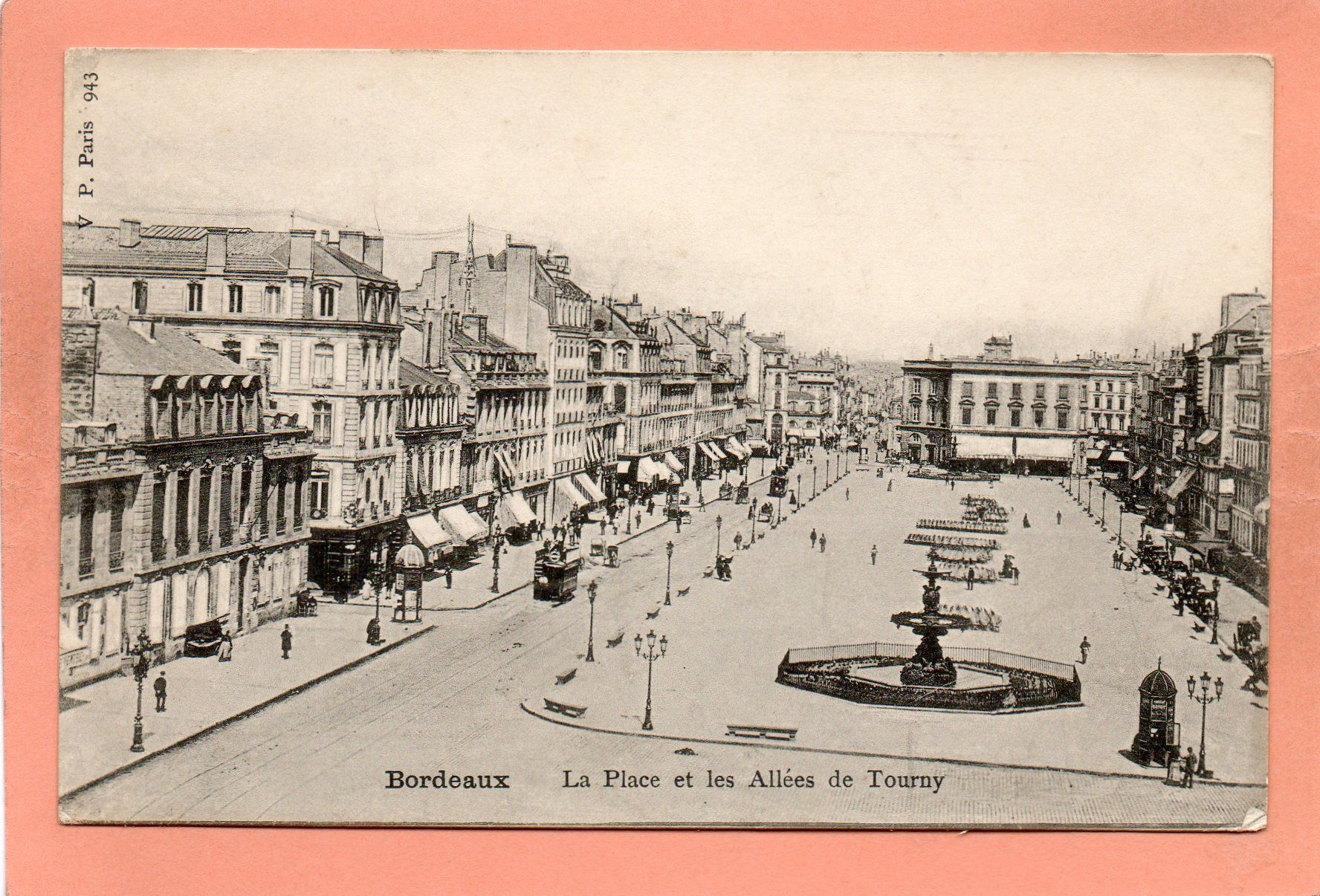 dept 33 - 943 - BORDEAUX - La Place et les Allées de Tourny