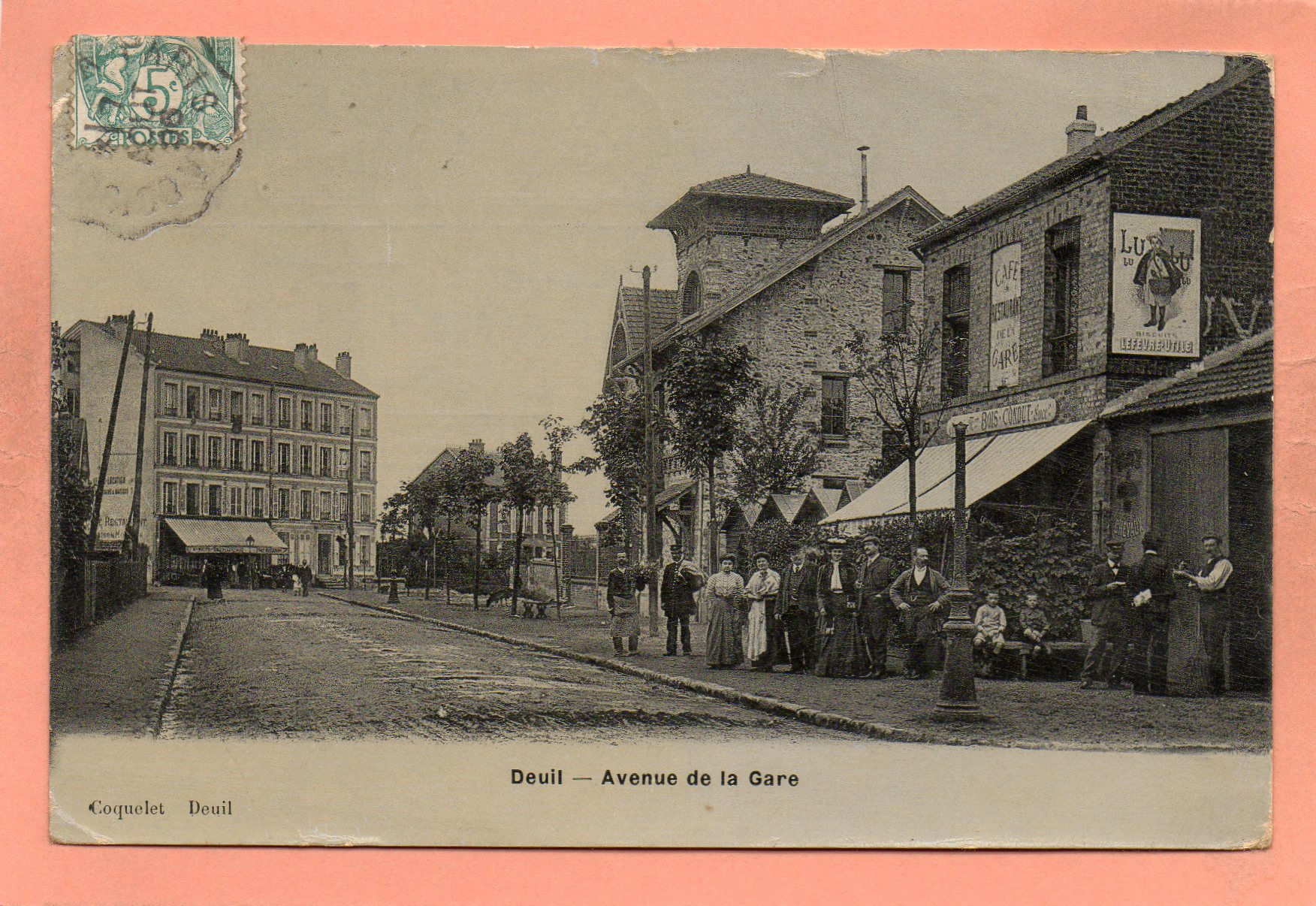 dept 95 - (2) - DEUIL - Avenue de la Gare
