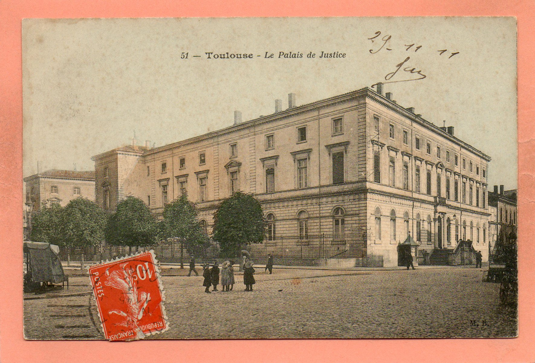 dept 31 - 51 - TOULOUSE - Le Palais de Justice