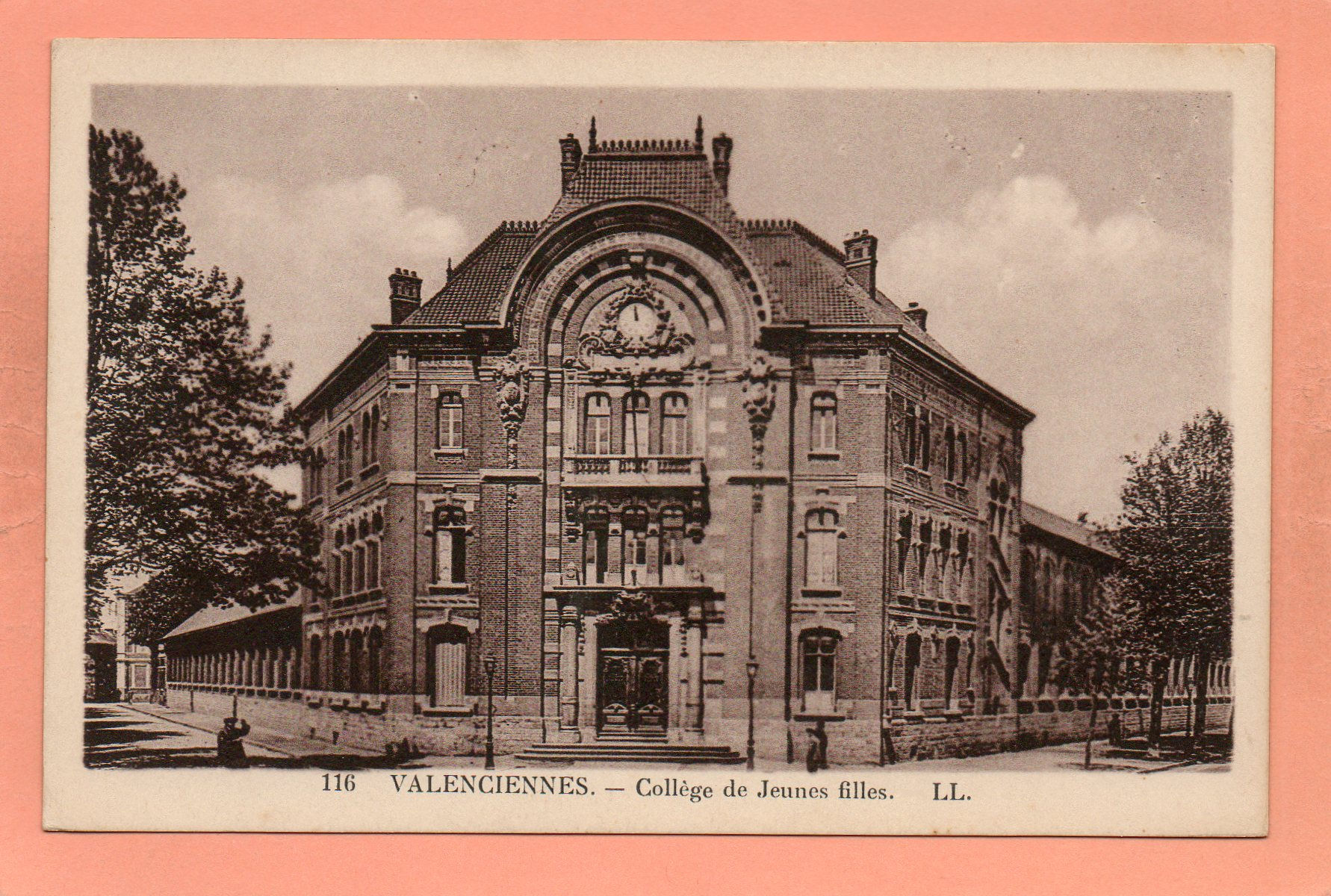 dept 59 - 116 - VALENCIENNES - Collège de Jeunes Filles