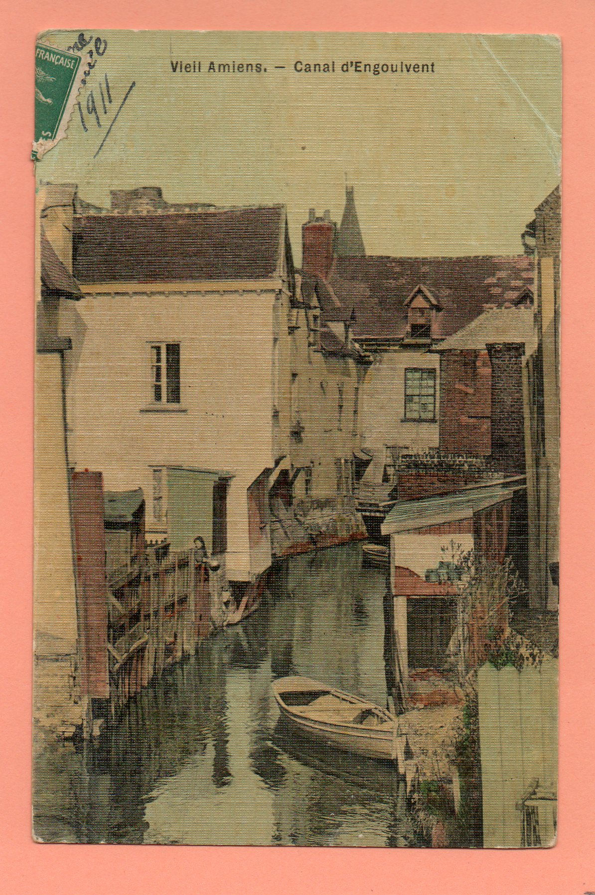 dept 80 - AMIENS - Le Vieil Amiens - Canal d'Engoulvent