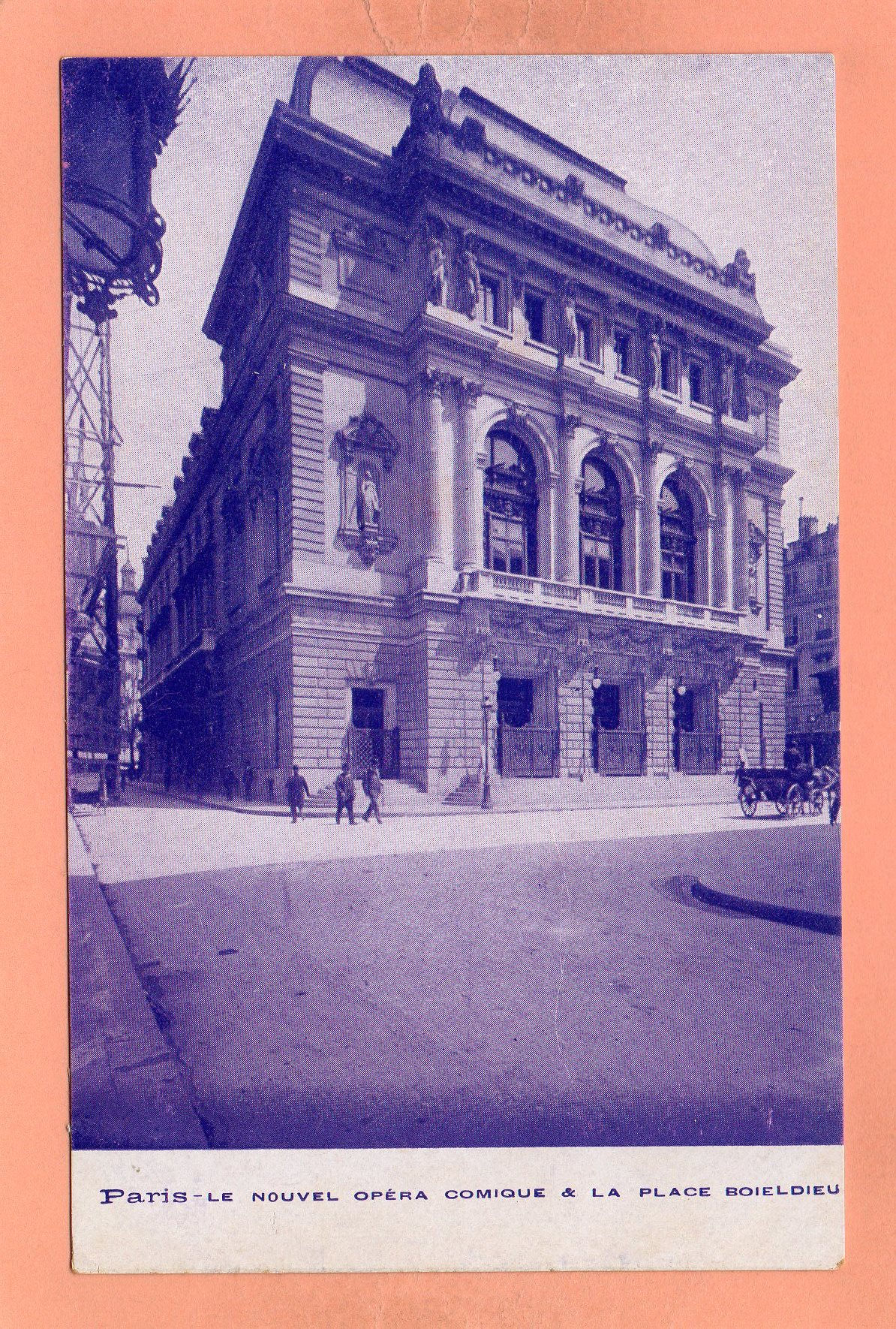 dept 75 - PARIS - 02ème Arr. - Le Nouvel Opéra Comique & la place Boieldieu