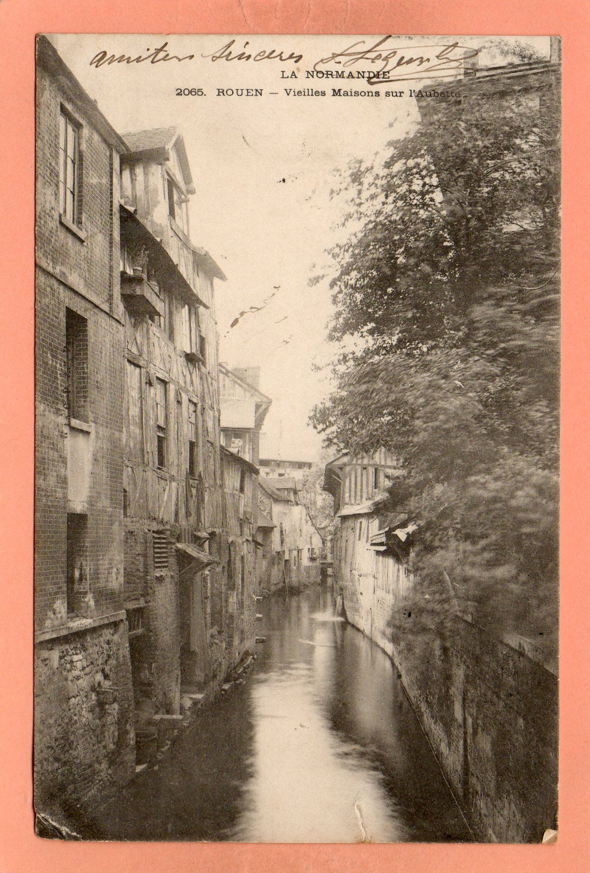 dept 76 - 2065 - ROUEN - La Normandie - Vieilles Maisons sur l'Aubette