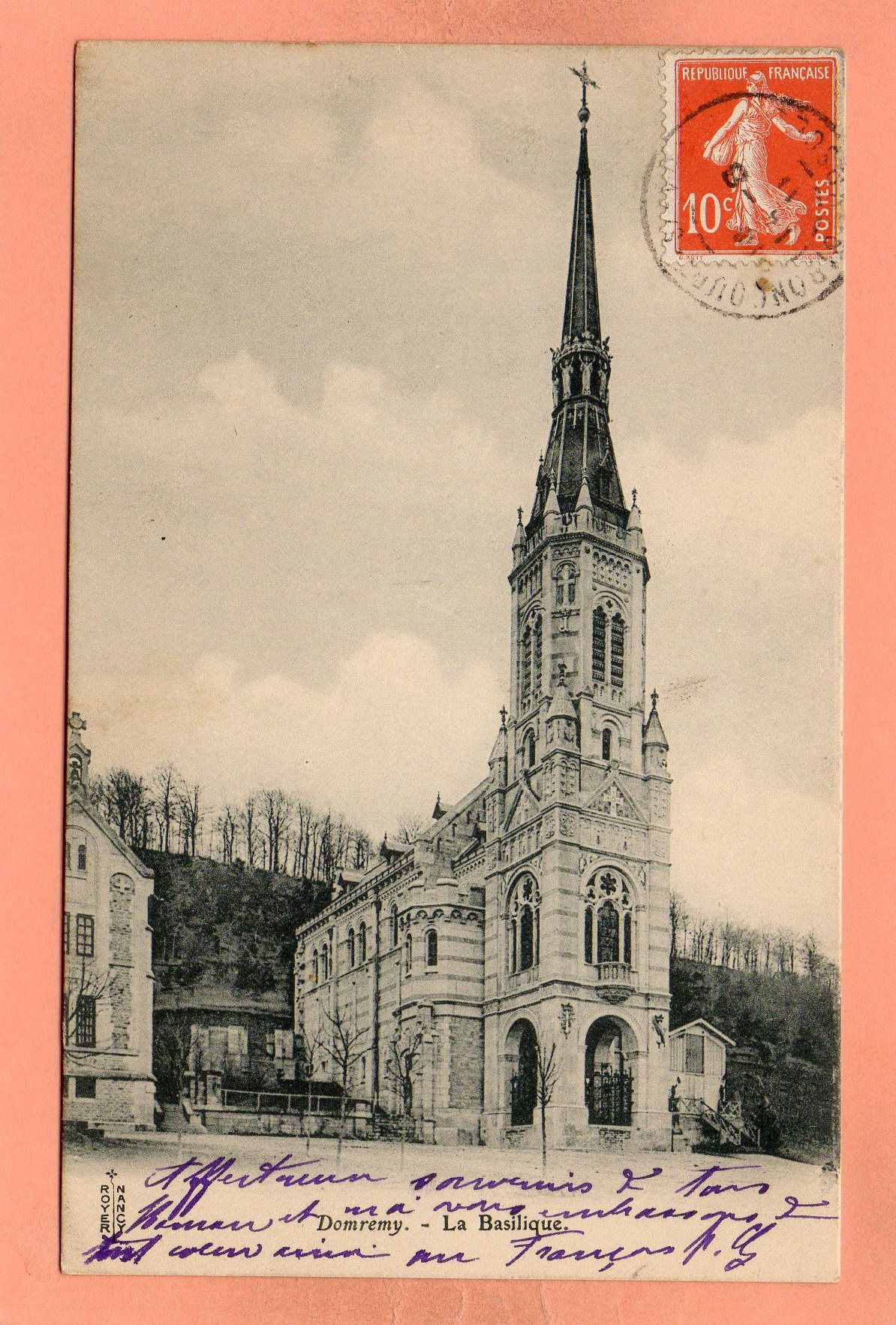 dept 88 - DOMREMY - La Basilique