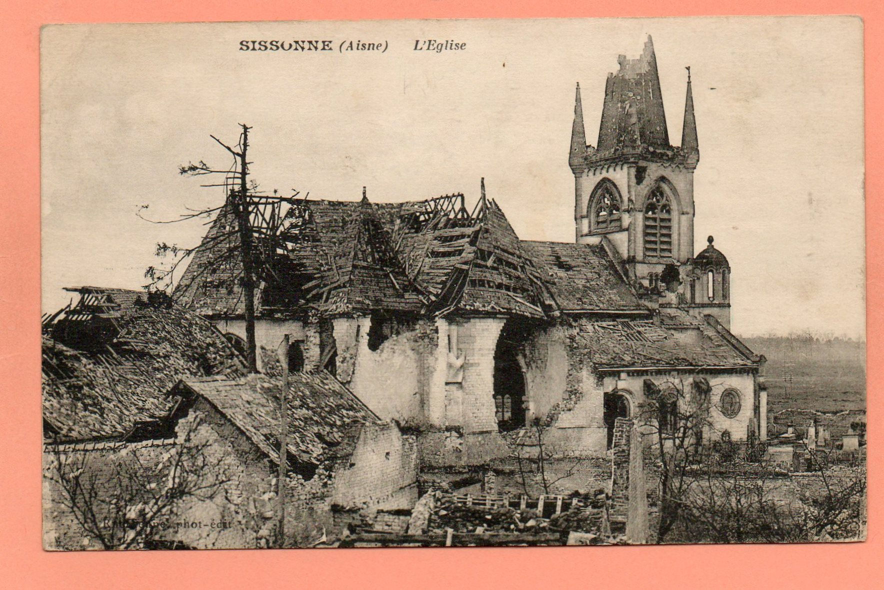 dept 02 - SISSONNE - L'Eglise