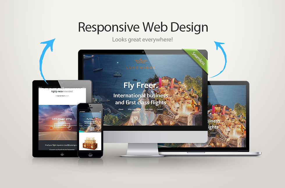 Website - Luxe Wings