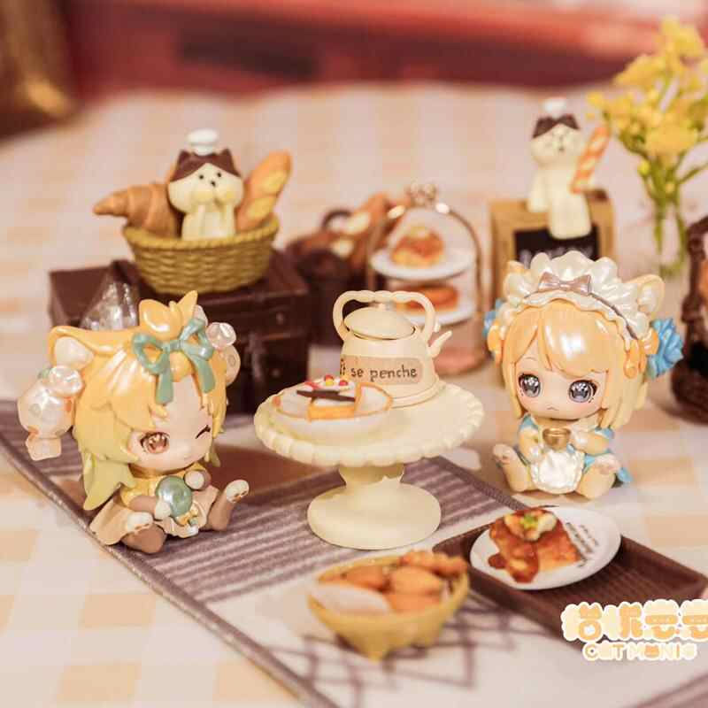 Thumbnail: Moni Cute Cat Kitten Office Series Blind Box