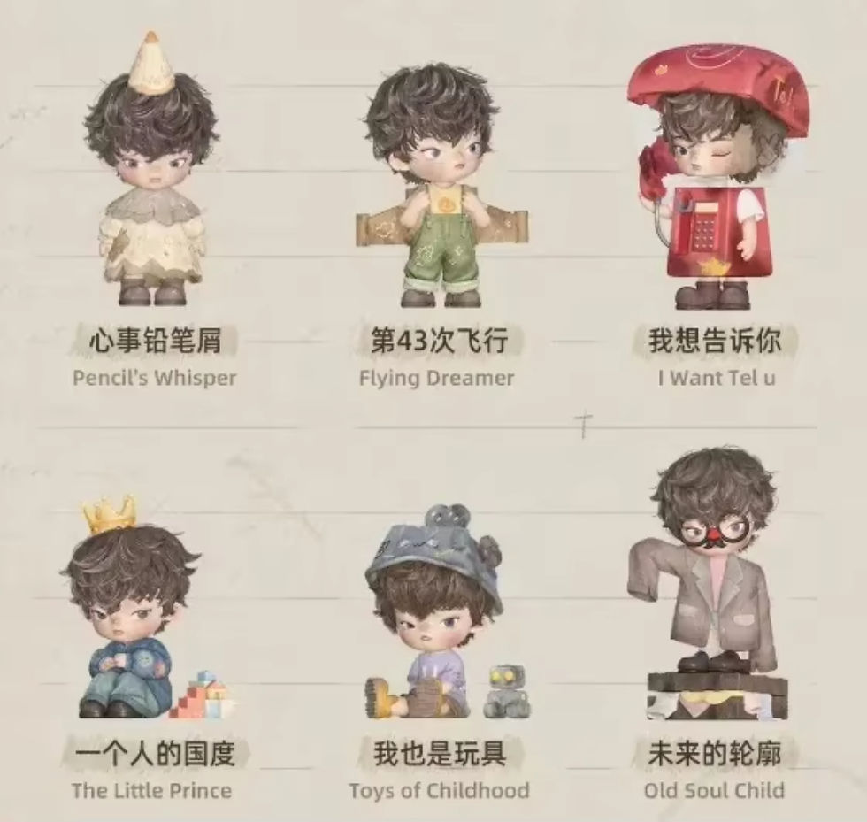 Thumbnail: Ukio Letters To Nowhere Series Blind Box 