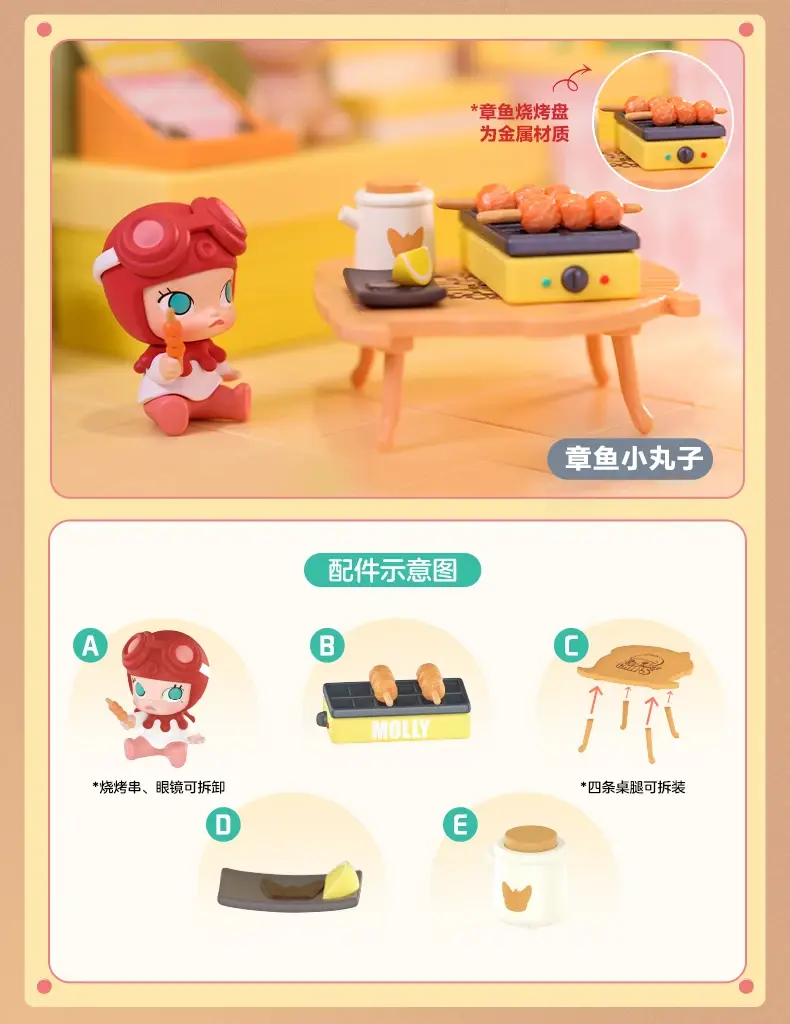 Thumbnail: POP MART Molly Cooking Series Blind Box 