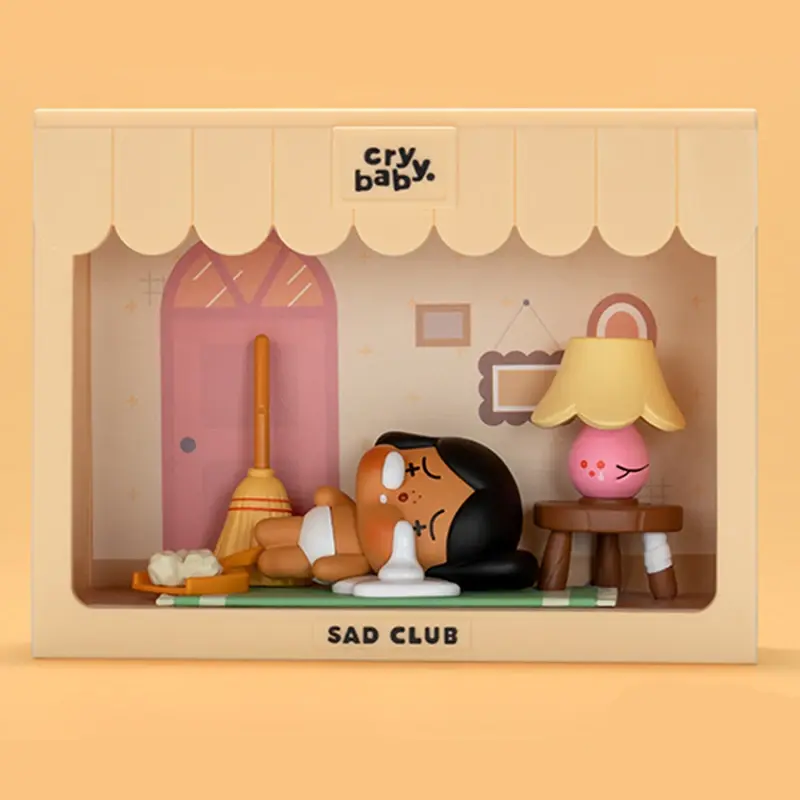 Thumbnail: POP MART CRYBABY Sad Club Series Scene Sets Blind Box 
