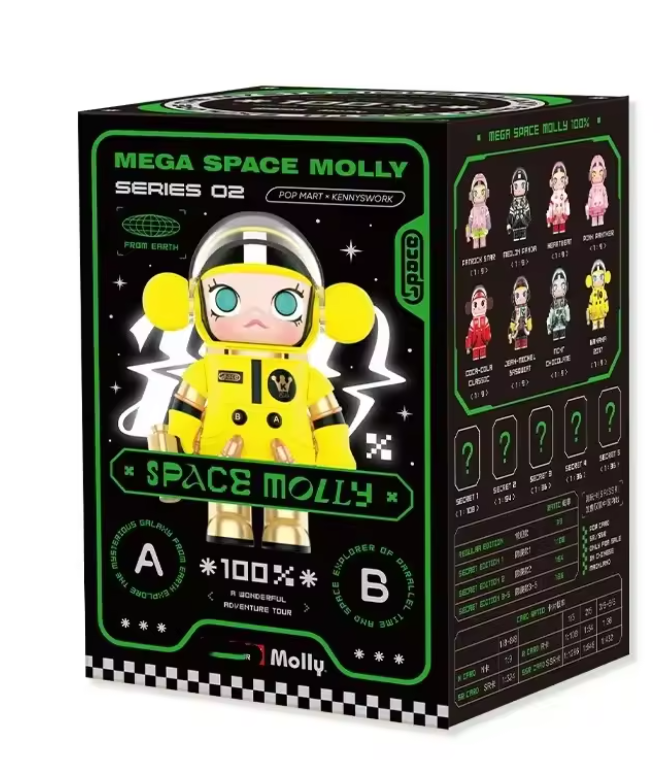 POP MART MEGA SPACE MOLLY 100% SERIES 02-B Blind Box